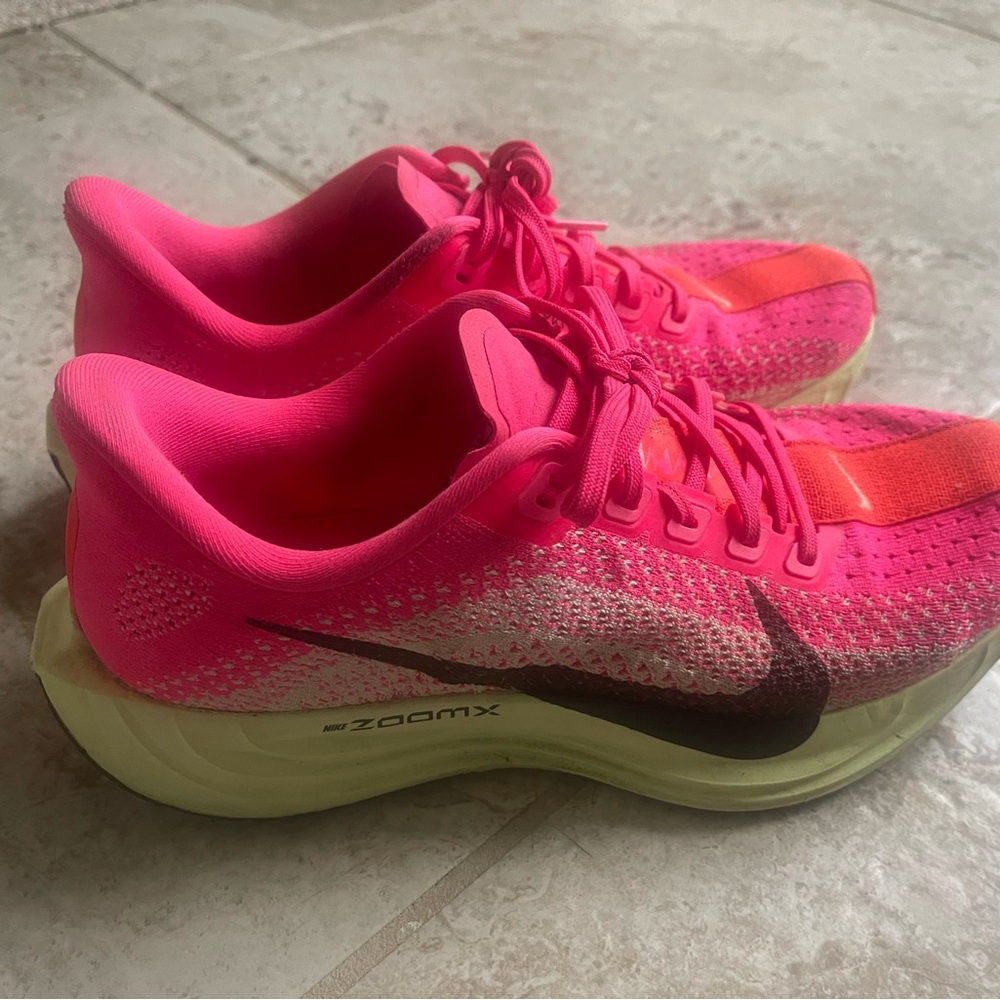 Nike Women's Air Pegasus Pink and Orange